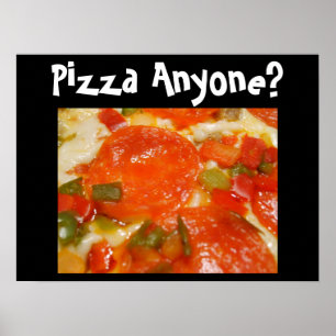 Poster Pizza qualquer um?