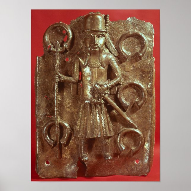 Poster Placa de Benim (Frente)