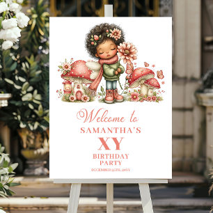 Poster Placa de Boas-Vindas de Aniversário de 6 Anos da F