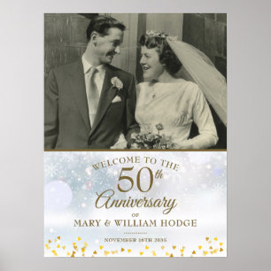 Poster Placa de Boas-Vindas de Fotografia de Casamento de