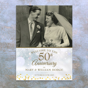 Poster Placa de Boas-Vindas de Fotografia de Casamento de