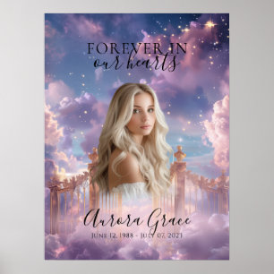 Poster Placa de Boas-Vindas do Memorial Heavenly Gates
