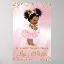Placa de Boas-Vindas para Chá de Bebê da Princesa
