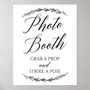 Pôster Placa de Casamento – Cabine de Fotos Placa de Casa