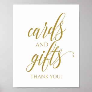 Poster Placa de casamento tipografia Cards & Gifts - Dour