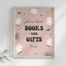 Placa de Festa da Little Boo Books and Gifts