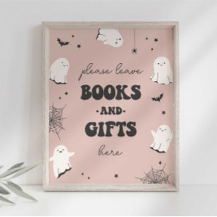 Poster Placa de Festa da Little Boo Books and Gifts