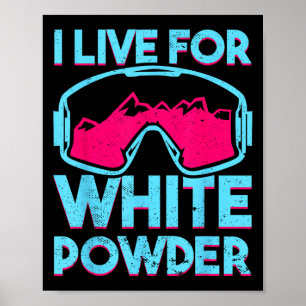 Poster Placa de neve retrô Ski Óculos Vintage 80s 90s Esq