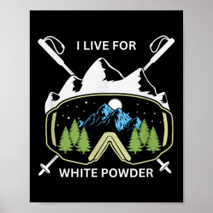 Poster Placa de neve retrô Ski Óculos Vintage 80s 90s Esq