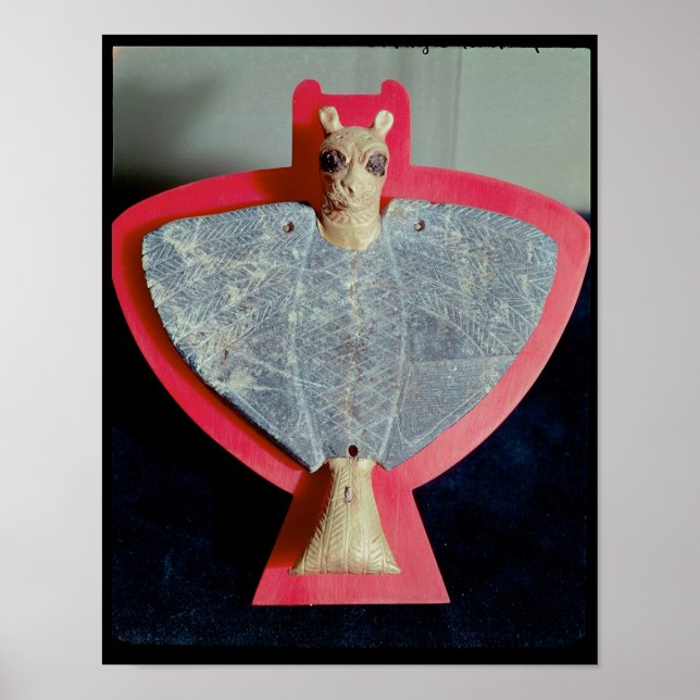 Pôster Placa de rodagem em forma de águia-leão (Frente)