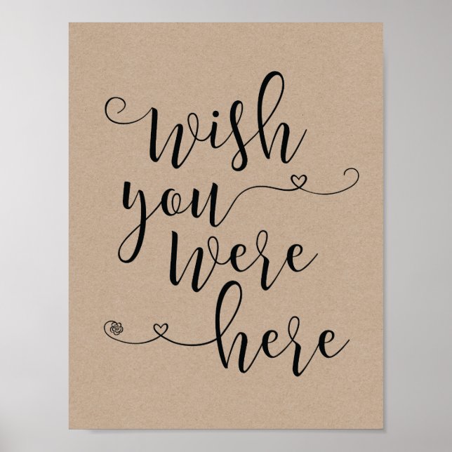 Poster Placa de saudosa memória - desejamos que estivesse (Frente)