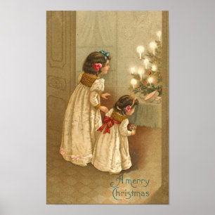 Pôster Placa de Velas Brilhantes