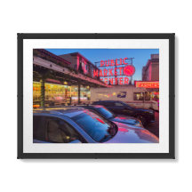 Placa do Mercado da Pike em Seattle