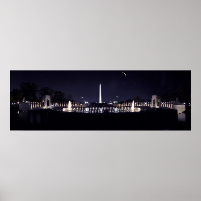 Pôster Placa Memorial da Segunda Guerra Mundial #1 (Frente)