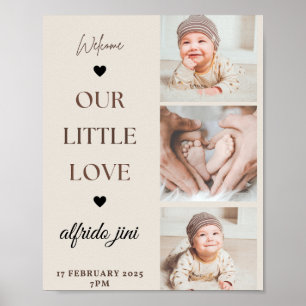 Poster placa welcom