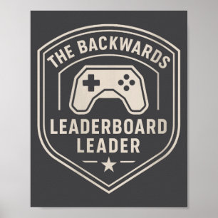Poster Placar de Insígnia de Piada de Novata Gamer Divert