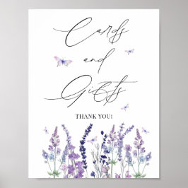 Poster Placas de cartões e presentes de chá de panela de