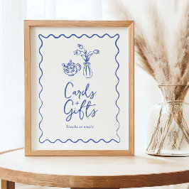 Poster Placas de Cartões & Presentes Rabisco Caprichoso