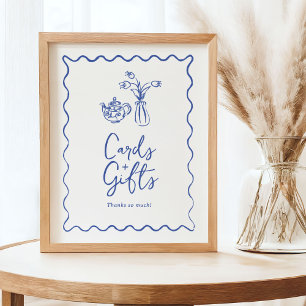 Poster Placas de Cartões & Presentes Rabisco Caprichoso
