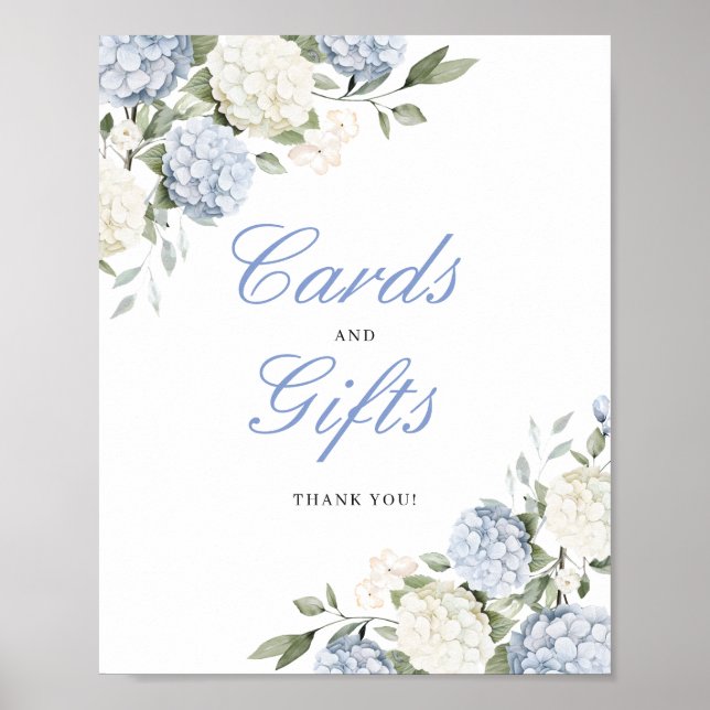Poster Placas de casamento de cartões e presentes de hort (Frente)