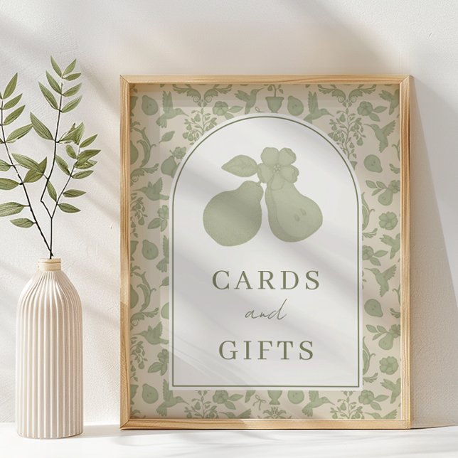 Poster Placas de Chá de panela Perfeitas Perfeitas para P (Cards & Gifts Sign)