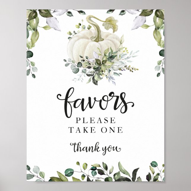 Poster Placas de Lembrancinhas para Chá de Bebê do Tema A (Frente)