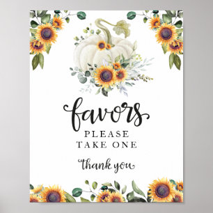 Poster Placas de Lembrancinhas para Chá de Bebê do Tema A