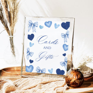 Poster Placas de Valentim Little Sweetheart e Presentes