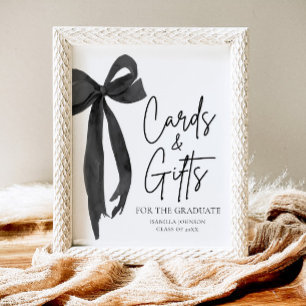 Poster Placas e presentes do Formando Festa de formatura