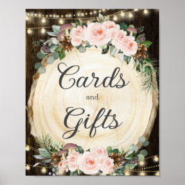 Poster Placas E Presentes Florestais Encantados Florais R