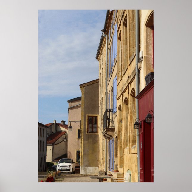 Poster Place d'Armes, Montmedy, França (Frente)