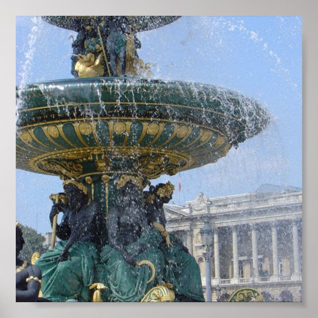 Pôster Place de la Concorde (Frente)