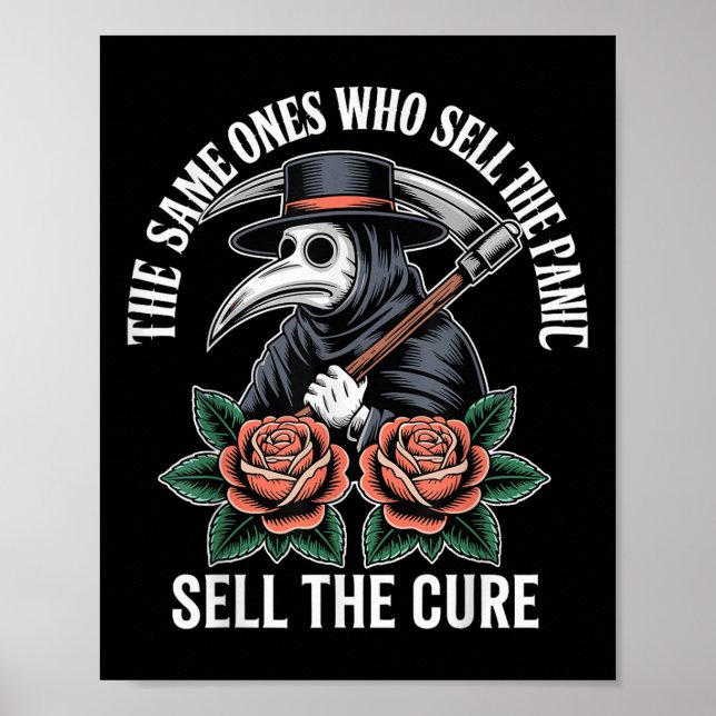 Poster Plague Doctor The Same One Who Sells The Panic Sel (Frente)