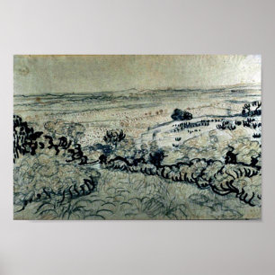 Poster Plain de La Crau Van Gogh Fine Art