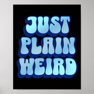 Poster Plain Weird - Kamala Harris 2024