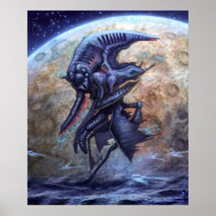 Poster Planador aerodinamizado da gravidade