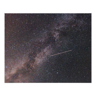 Pôster Plane crossing the Milky Way (2024)