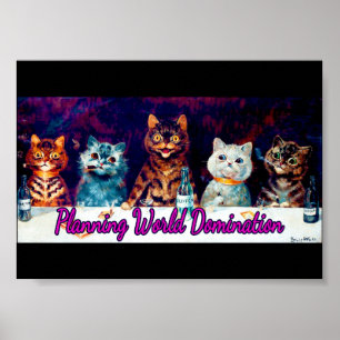 Poster Planejar o Domínio Mundial, Reunião de Louis Wain