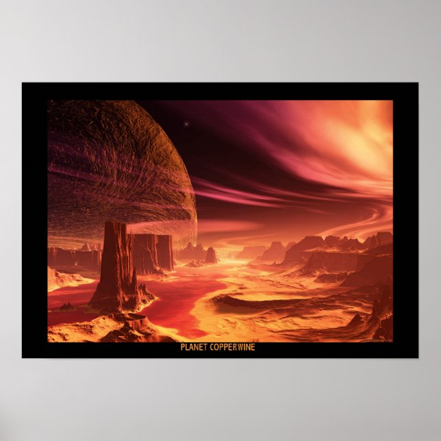 Pôster Planet Copperwine (Frente)