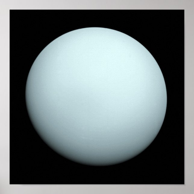 Pôster Planet Uranus (Frente)