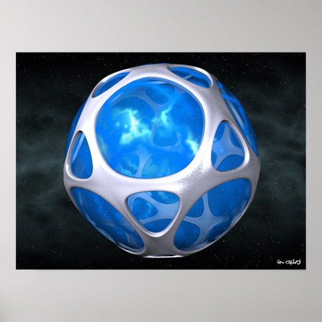 Poster Planeta Azul (Frente)