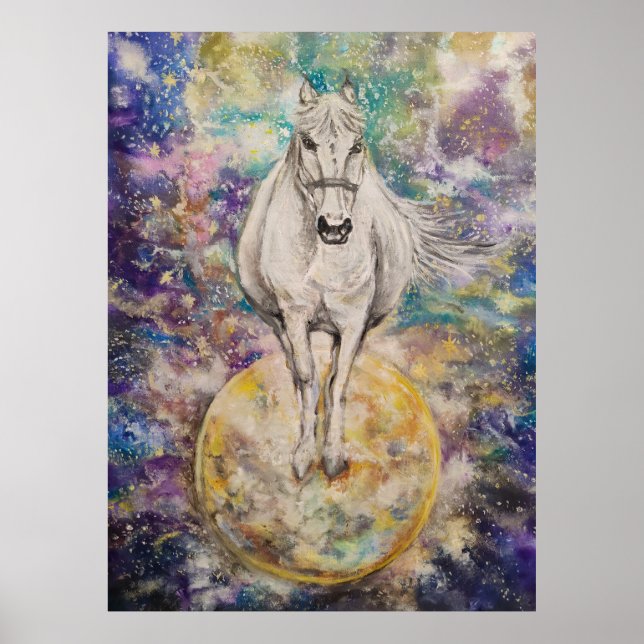 Poster Planeta da Mera Branca (Frente)