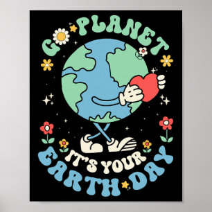 Poster Planeta De Cortes É O Seu Professor Do Dia Da Terr