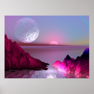 Pôster Planeta de cristal