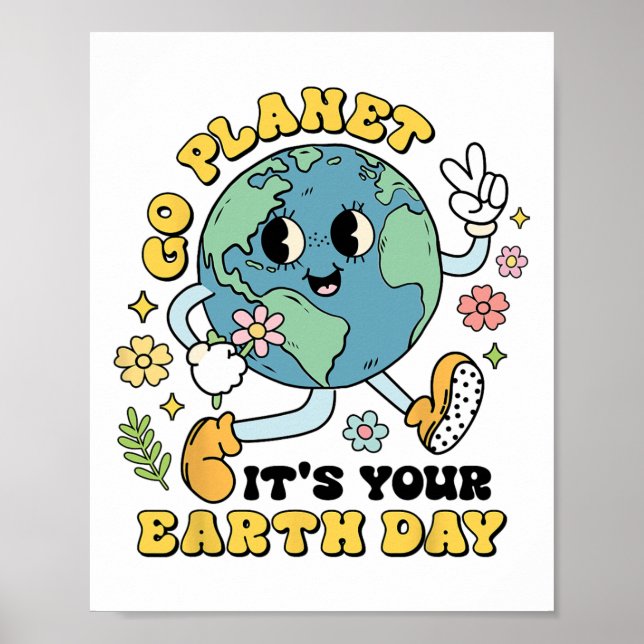 Poster Planeta É A Ciência das Alterações Climáticas No D (Frente)