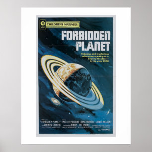Pôster Planeta proibido
