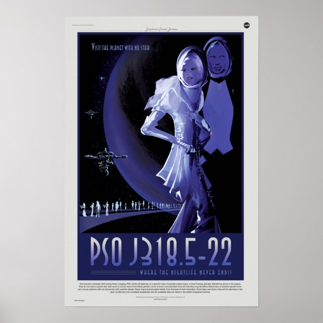 Poster Planeta Rogue (Frente)
