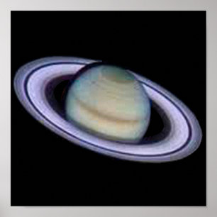 Pôster Planeta Saturn