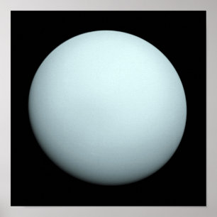 Pôster Planeta Uranus