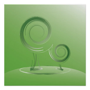 Pôster planeta verde